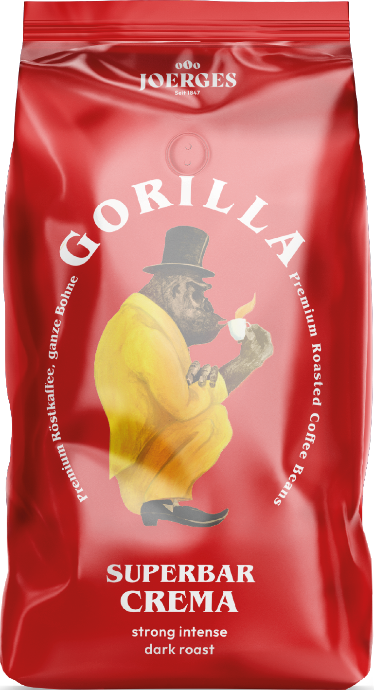 Gorilla Espresso Super Bar Crema 1000g Kaffee