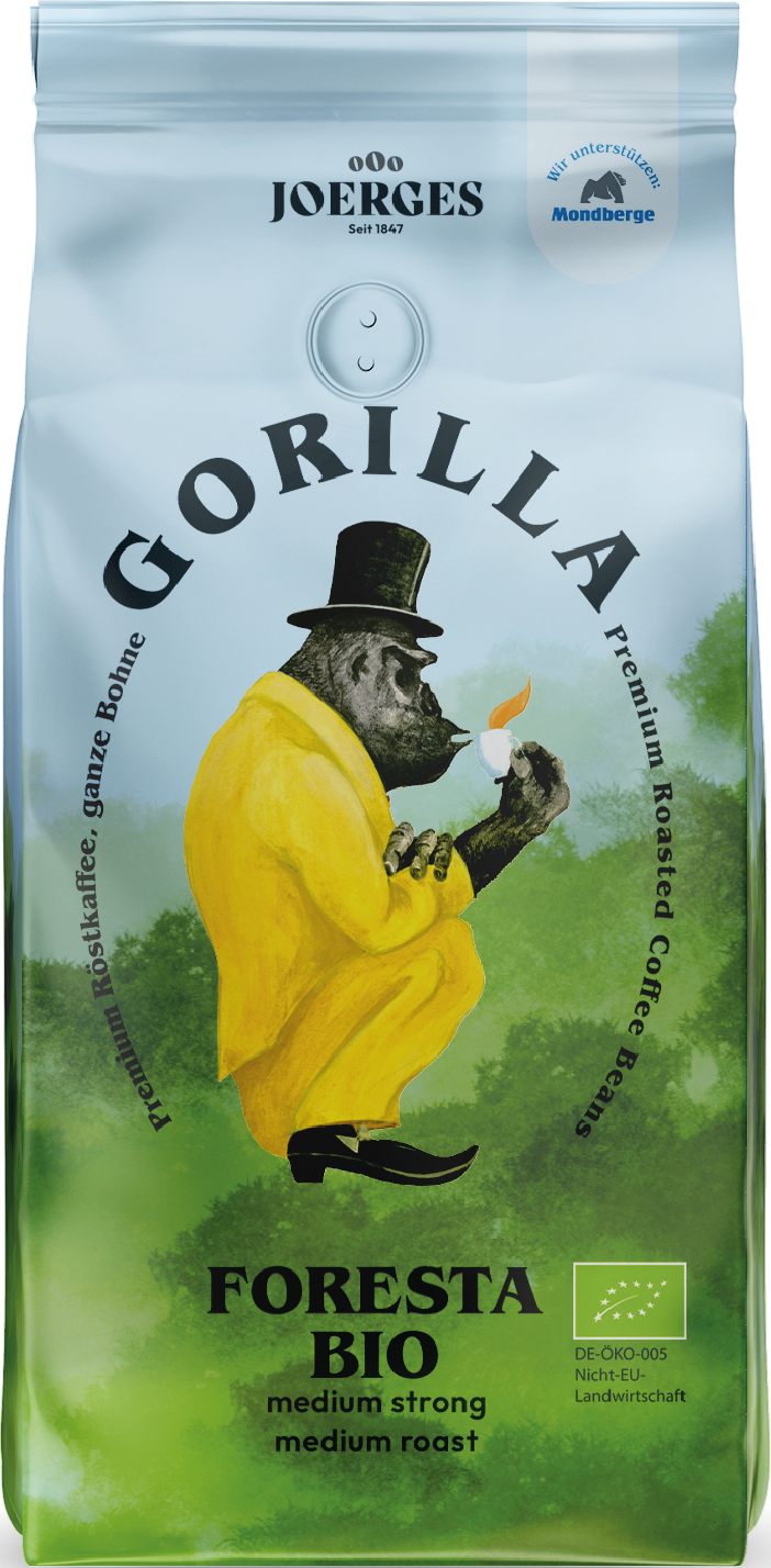 Gorilla Foresta Bio 1000g Kaffee