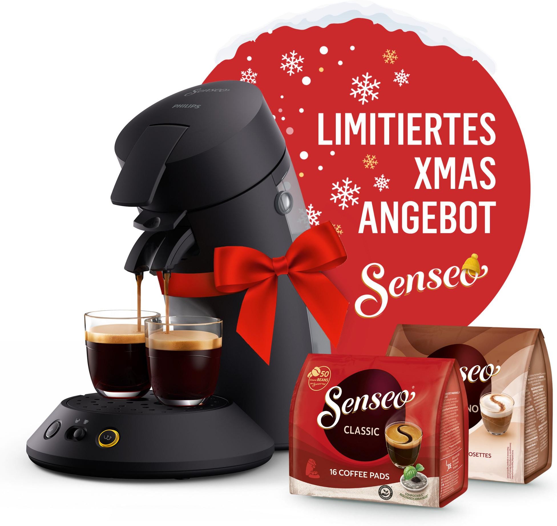 Senseo CSA210/69 Original Plus XMAS Limited Edition Padmaschine