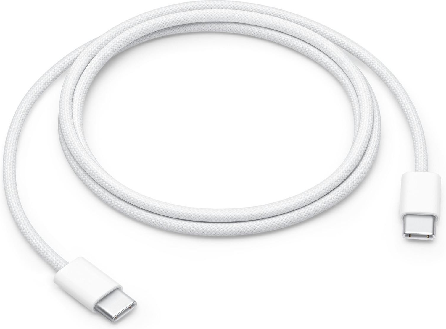 60W USB-C Ladekabel (1 m), weiß