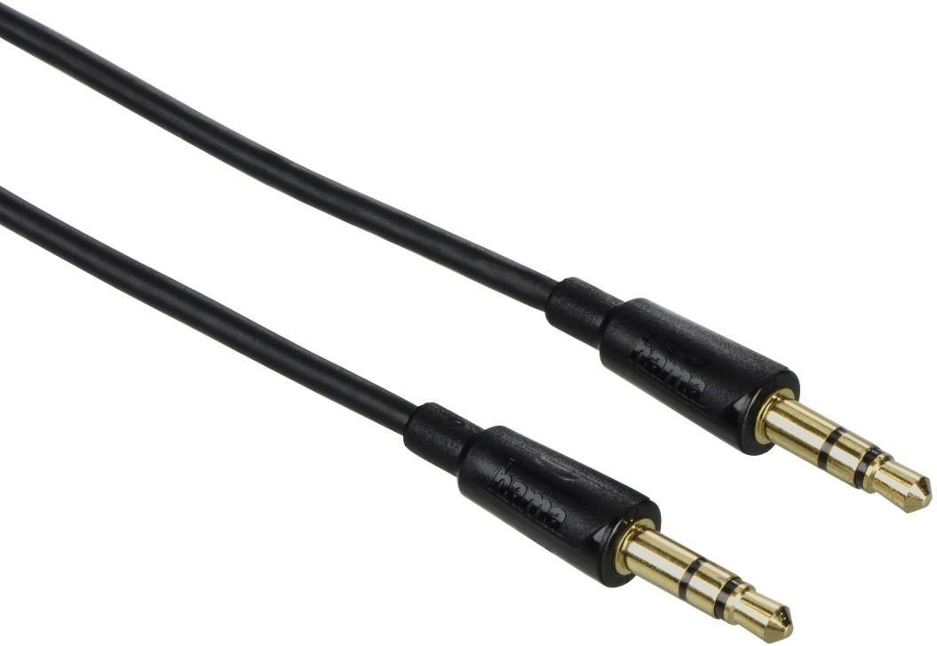 Audio-Kabel "Flexi-Slim", 3,5-mm-Klinken-Stecker - Stecker, Stereo, 1,5 m (00179277)