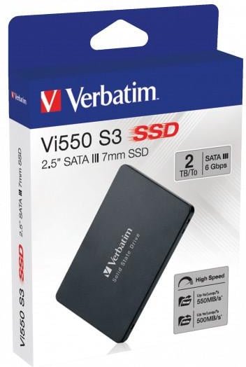 Vi550 S3, 2 TB, 2,5 Zoll SSD, SATA III 3D NAND