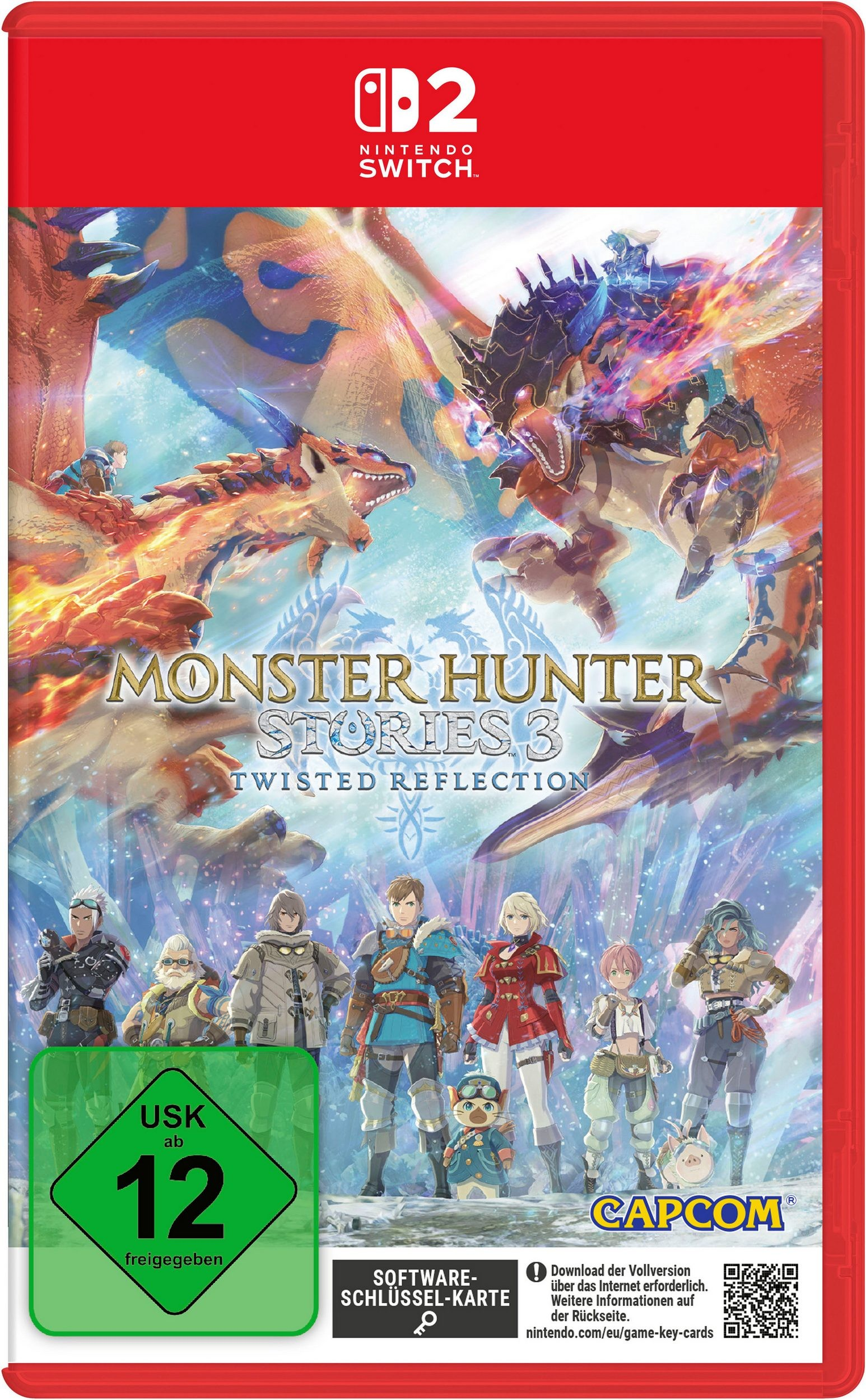 Monster Hunter Stories 3 - Twisted Reflection (Key Card) Nintendo Switch 2-Spiel
