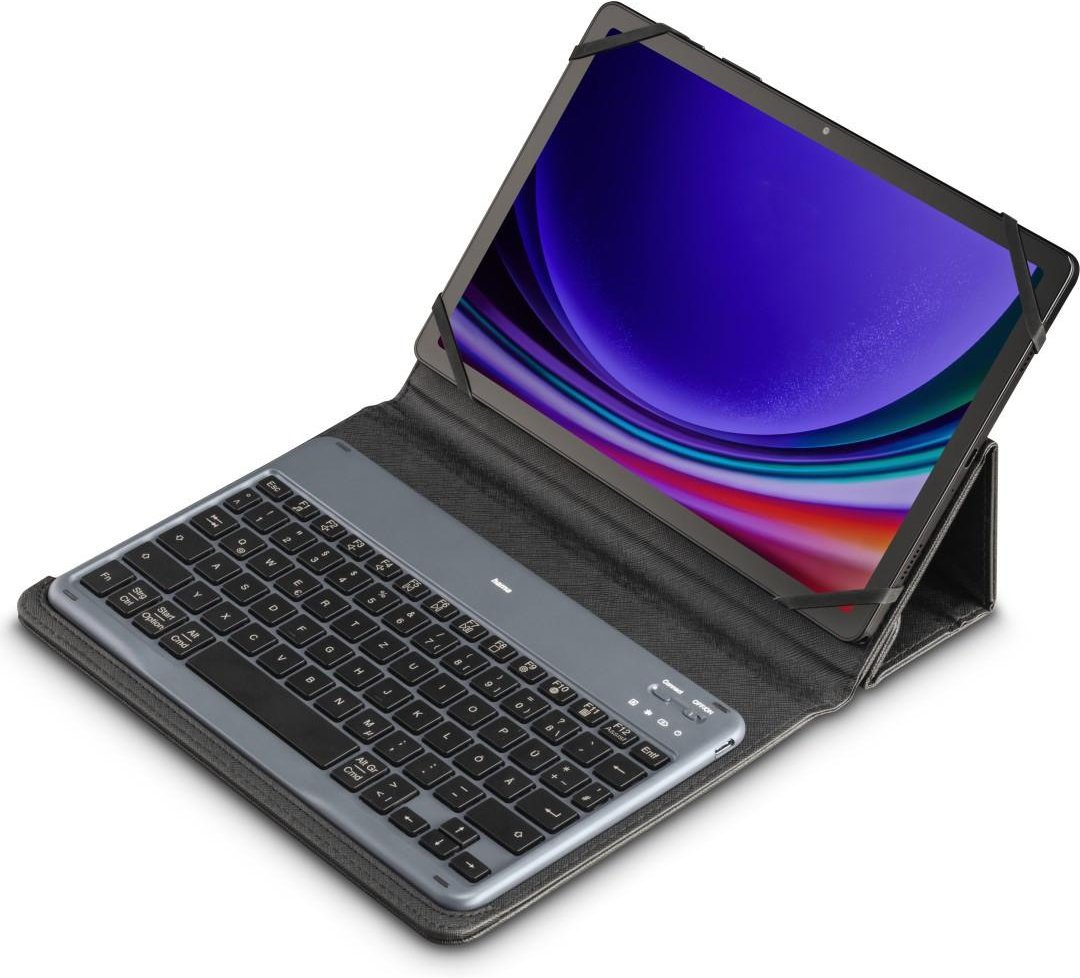 Bluetooth®-Tastatur "Travel 500" für Tablets 7"-11", Case, Schw., QWERTZ DE (00125137)