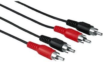 Audio-Kabel 2 Cinch-Stecker - 2 Cinch-Stecker, 1,2 m (11947)