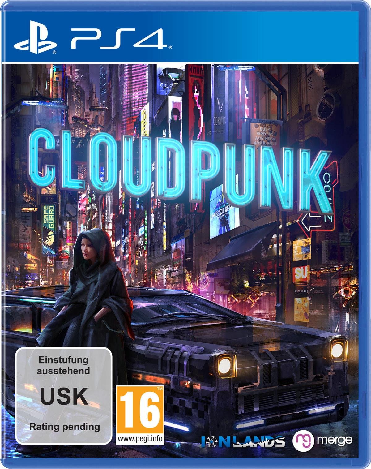 Cloudpunk PS4-Spiel