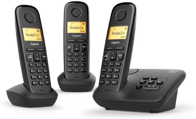A 270 A Trio schwarz Schnurloses Telefon