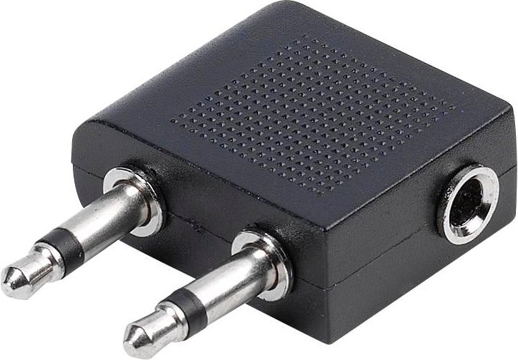 Flugzeugadapter 3,5mm Klinke (46111)