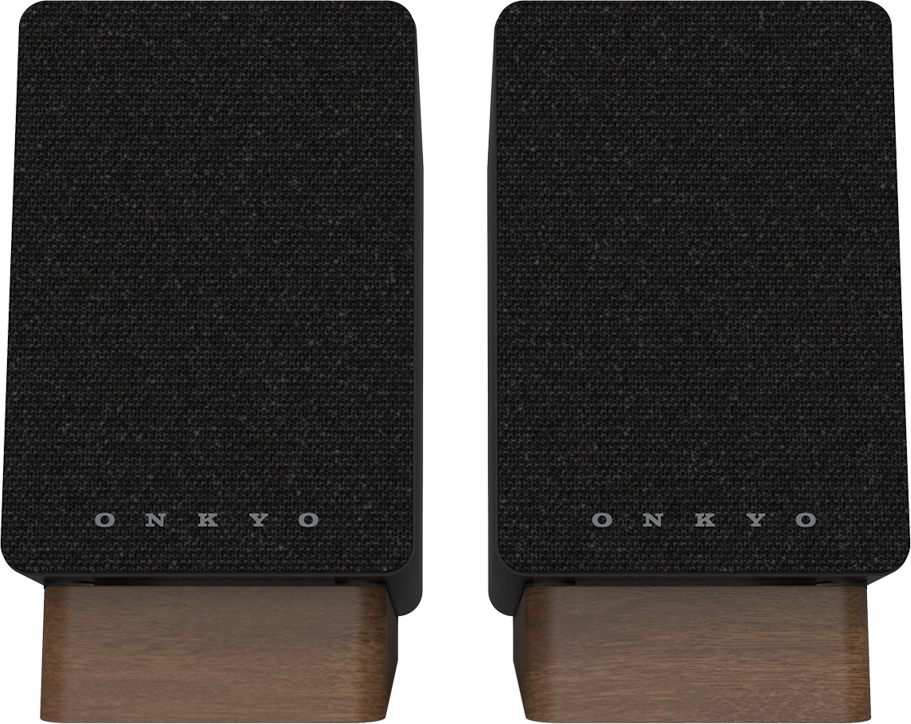 GX-10DB schwarz Paar Regal-Lautsprecher