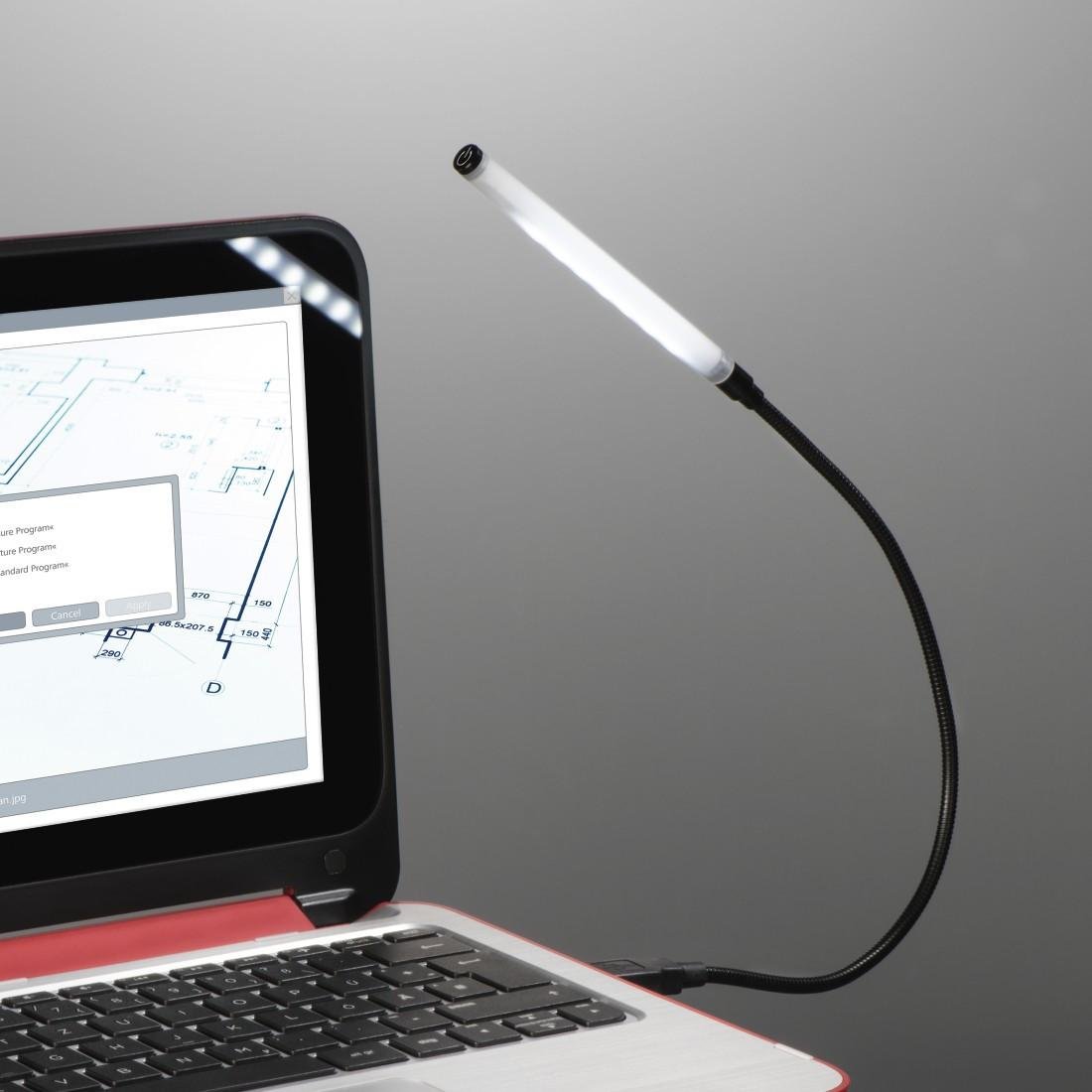 Notebook-Licht, mit 7 LEDs, dimmbar, Touch-Sensor (00012331)