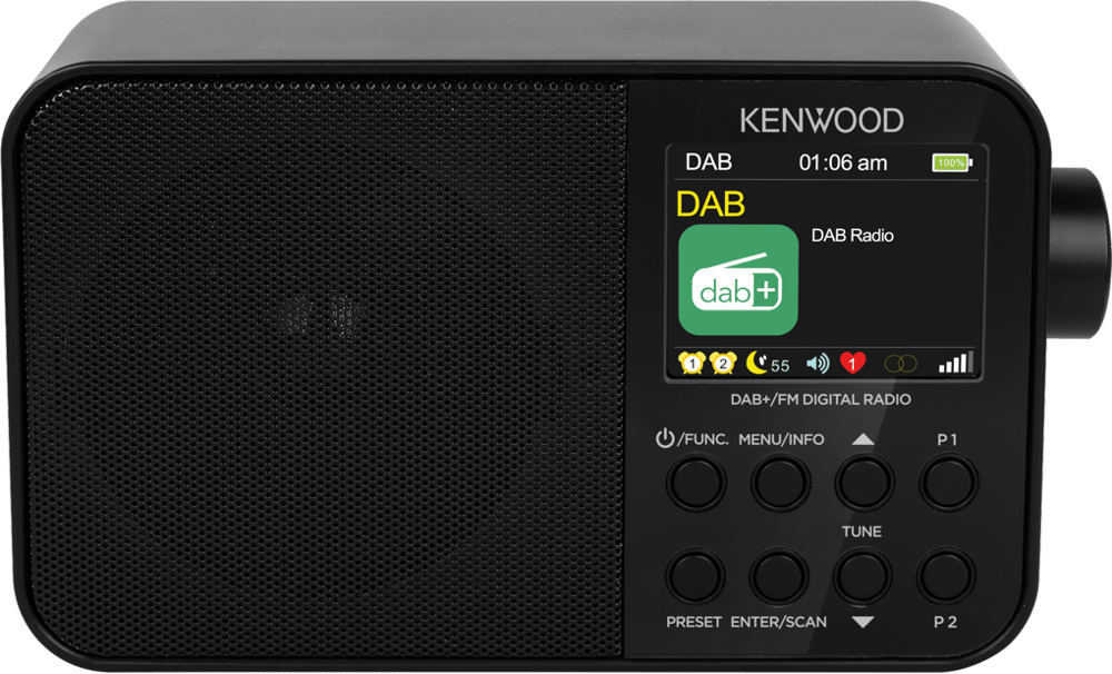 CR-M30DAB-B schwarz DAB+ Radio