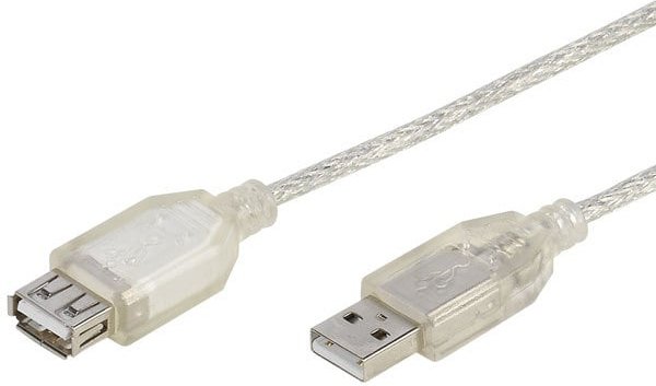 USB 2.0 Verlängerung, 1,8m (25414)