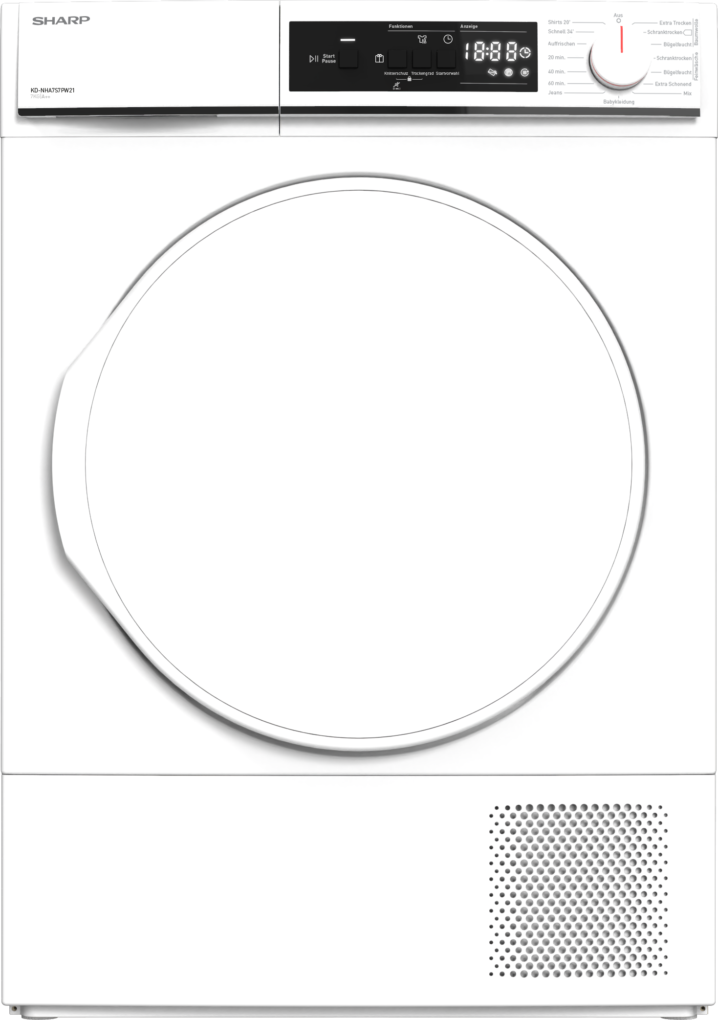 KD-NHA7S7PW21-DE Wärmepumpentrockner