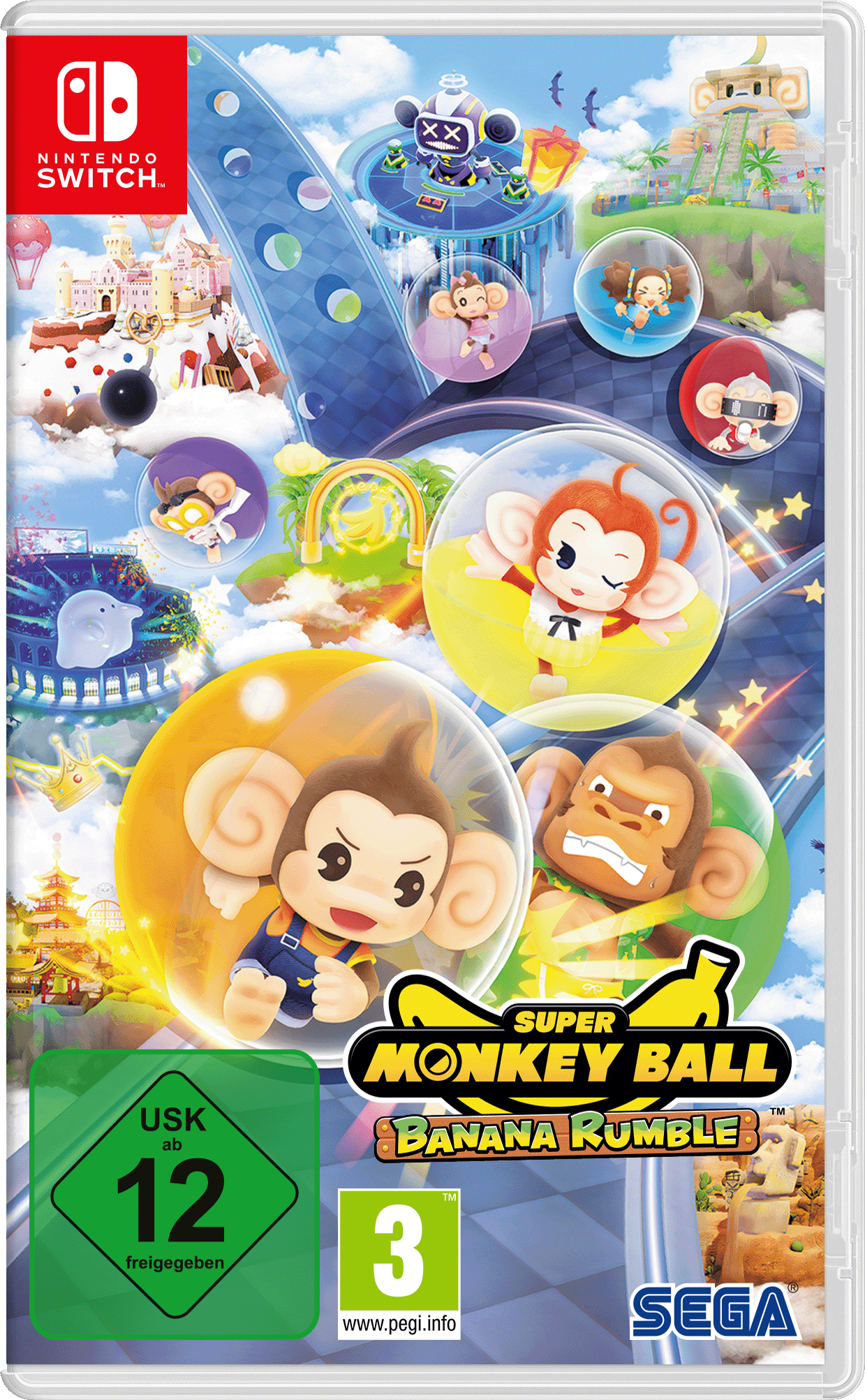 Super Monkey Ball - Banana Rumble Nintendo Switch-Spiel