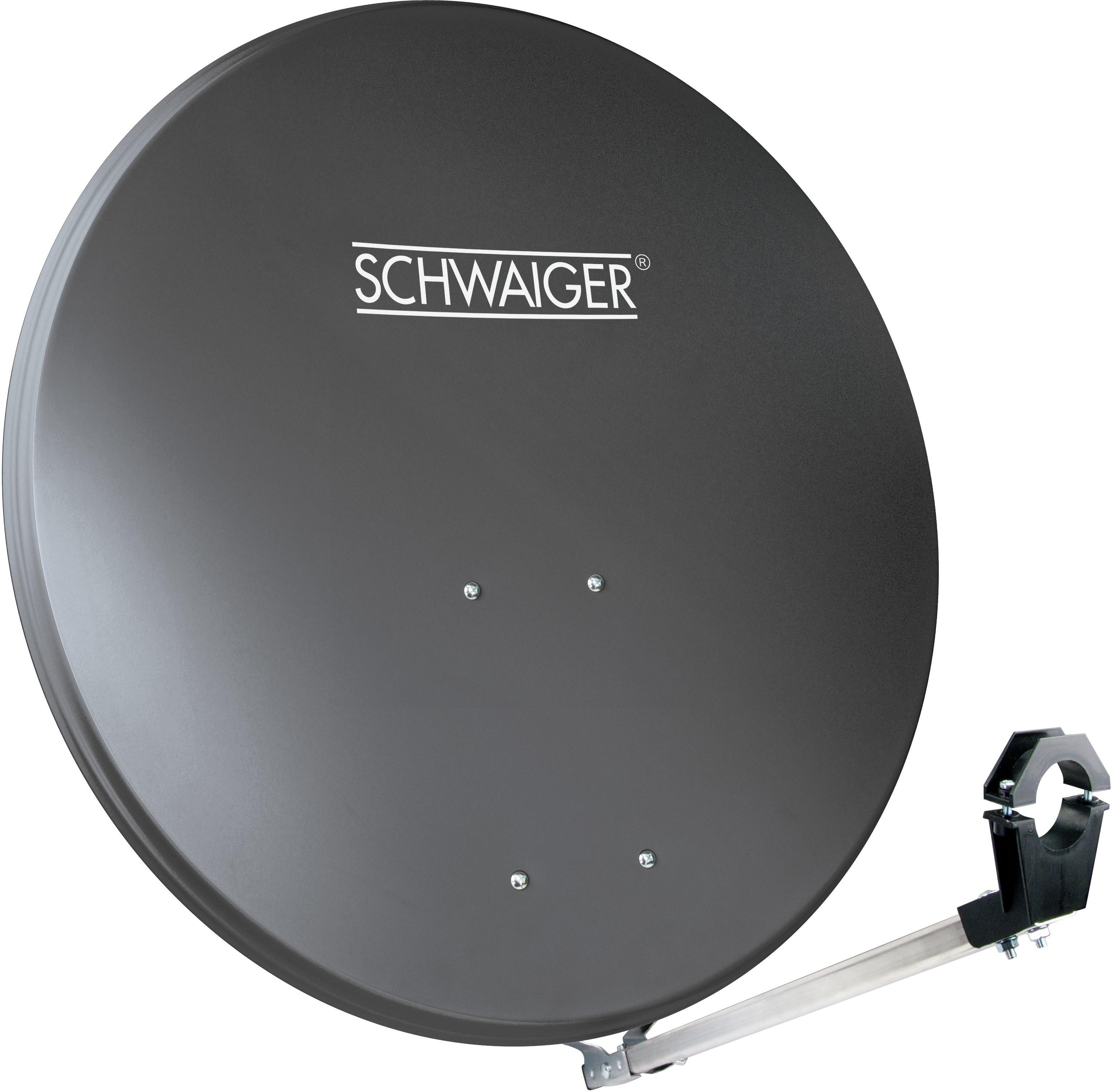 SPI2080 Aluminium - Anthrazit Satelittenschüssel 78 cm