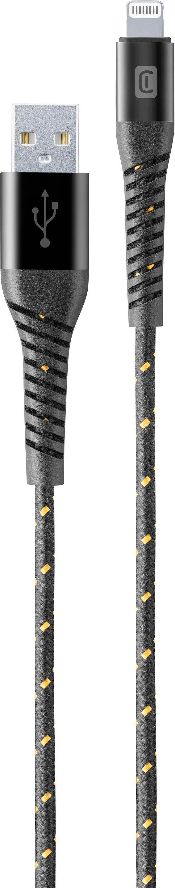 Extreme Cable, Tetra Force Lightning-Kabel mit Kevlar Faser, 1m