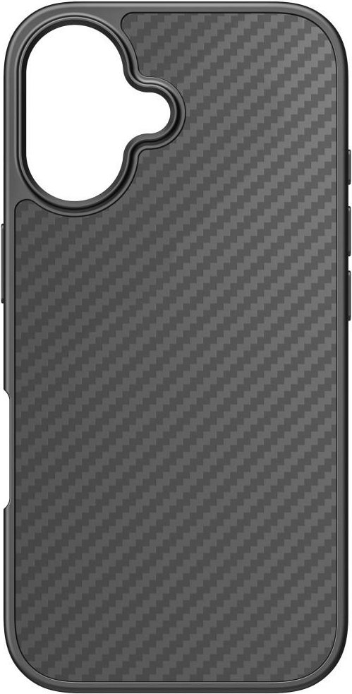 Thumbnail - Cover "Robust Carbon" für Apple iPhone 16, Schwarz (00228081)