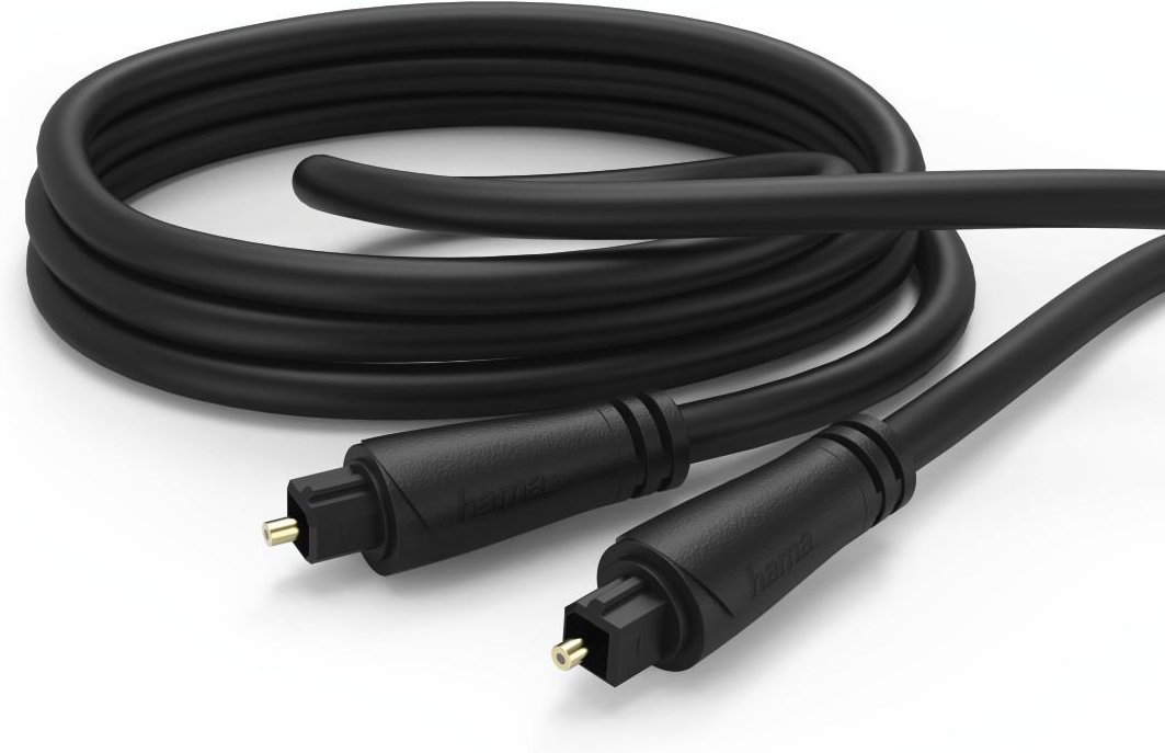 Thumbnail - Audio-Lichtleiter-Kabel, ODT-Stecker (Toslink), vergoldet, 3,0 m (00179212)