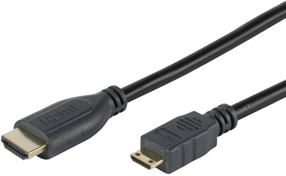 Thumbnail - Mini High Speed HDMI® Kabel mit Ethernet 1,5 m grau (45268)