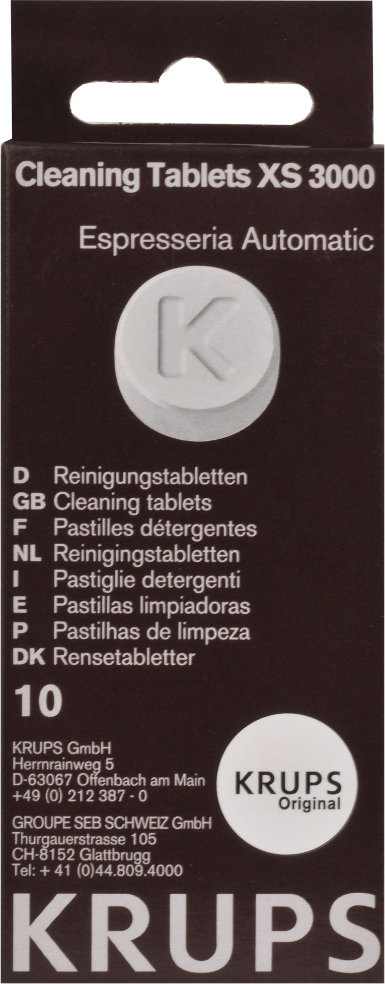 XS 3000 Reinigungstabletten