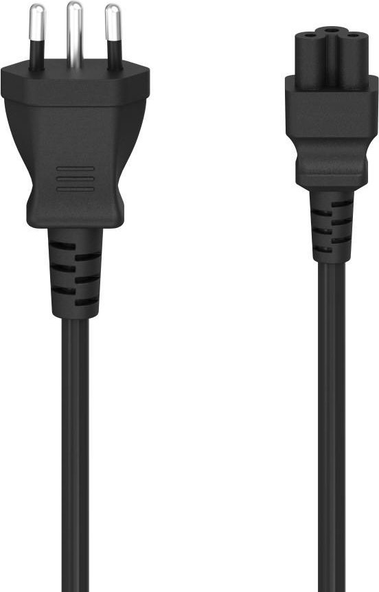 Netzkabel, Schweizer-Stecker - 3-pol.-Kupplung (Kleeblatt), 1,8 m (00205084)