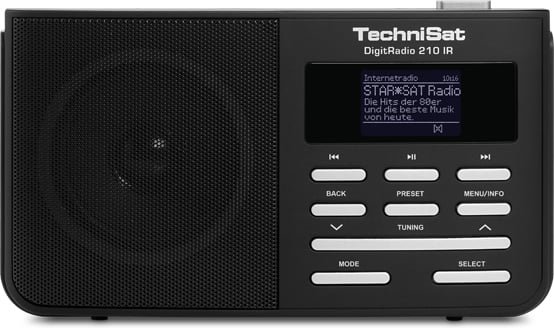 Digitradio 210 IR schwarz/silber DAB Radio