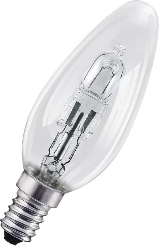 Halogen-Kerzenlampe, E14, 30W, Warmweiß, 2 Stück (00112460)