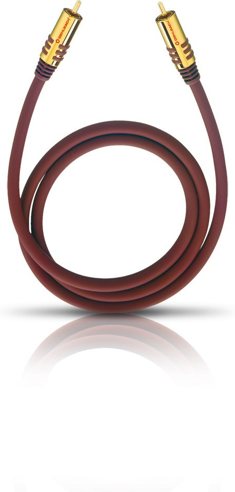 NF Subwooferkabel NF Sub cinch/cinch mono Bordeaux 1,0 m (D1C20531)