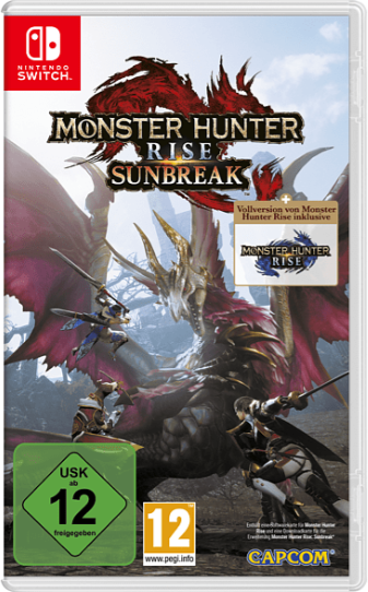 Monster Hunter Rise + Sunbreak Set Nintendo Switch-Spiel