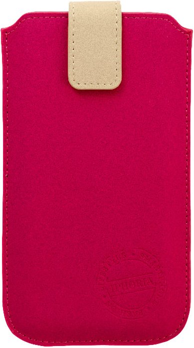 TREND CASE Größe 5.2" Magenta Handyhülle