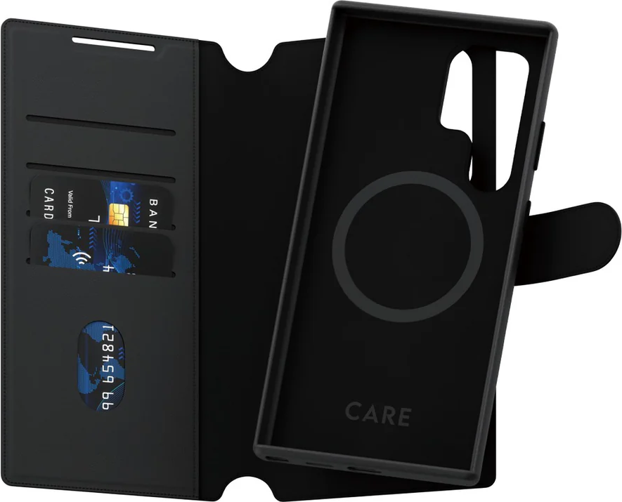 Thumbnail - CARE by PanzerGlass® Feature Case Tango Two-in-One Wallet withQi Compatible für Galaxy S24 Ultra