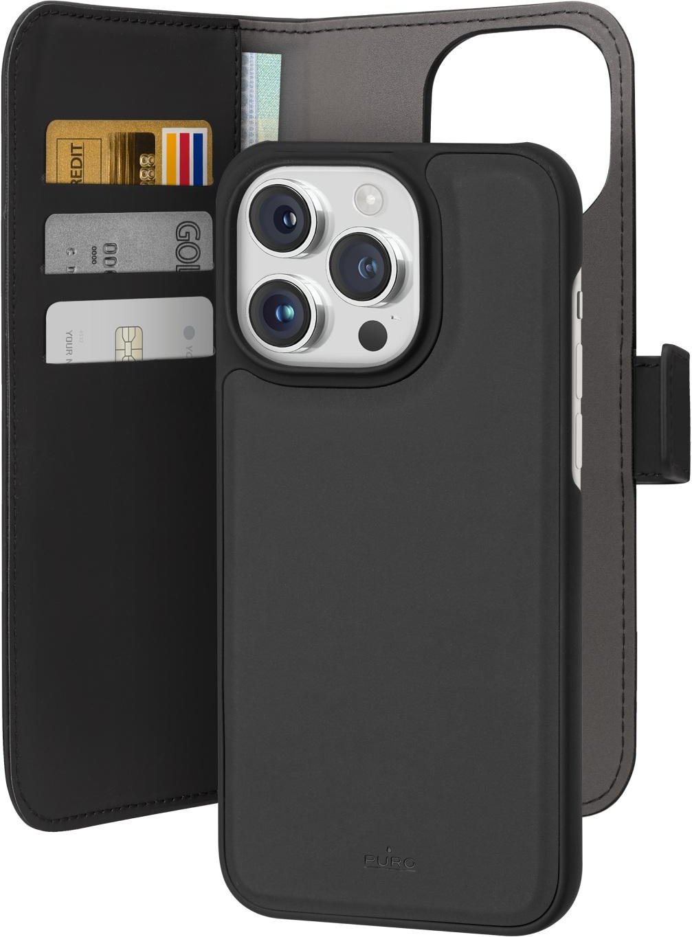 Wallet Detachbale 2 in 1 case for iPhone 15 Pro Max