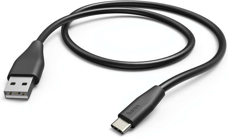 Lade-/Datenkabel, USB Type-C - USB-3.1-A-Stecker, 1,5 m, Schwarz (00178396)
