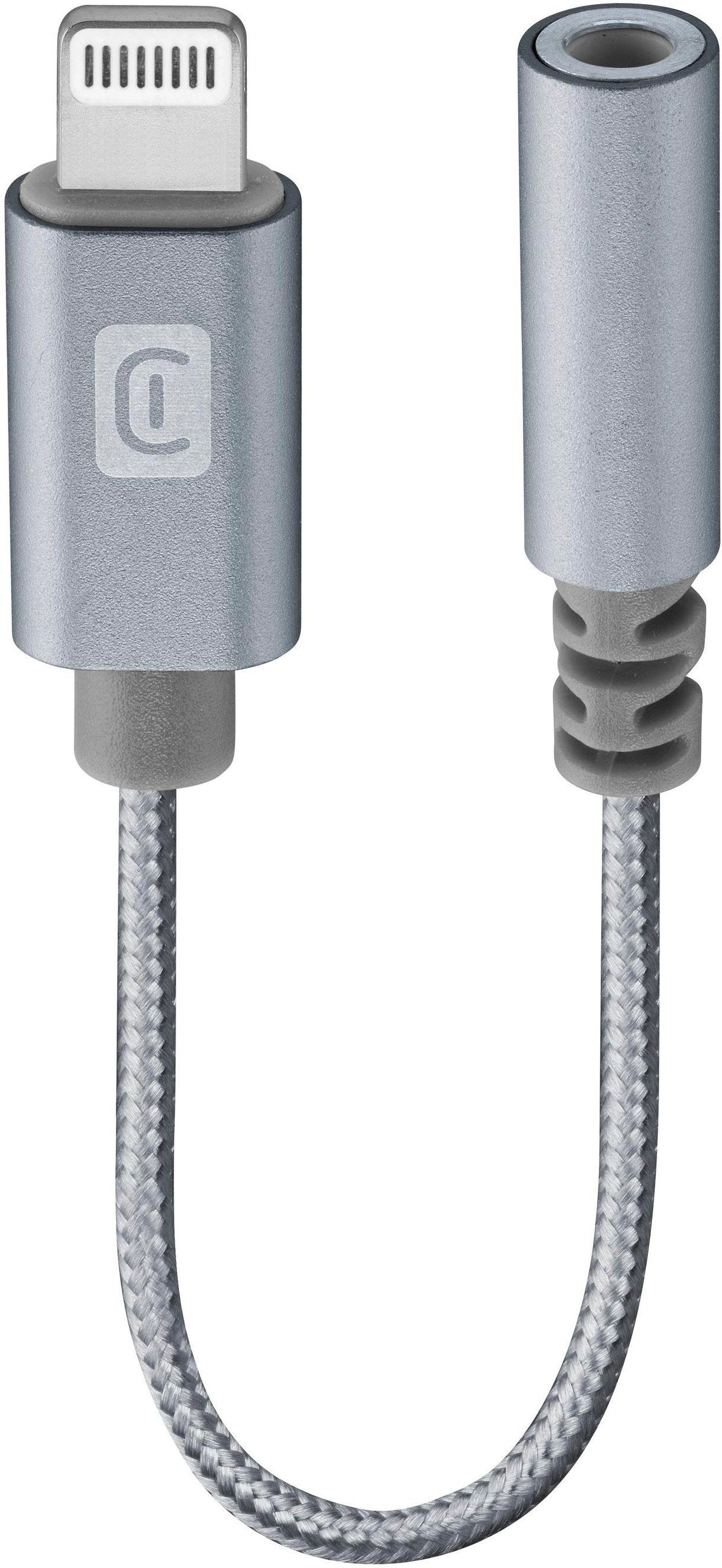 Audio Adapter Kabel Lightning zu 3,5mm Klinkenanschluss Weiß