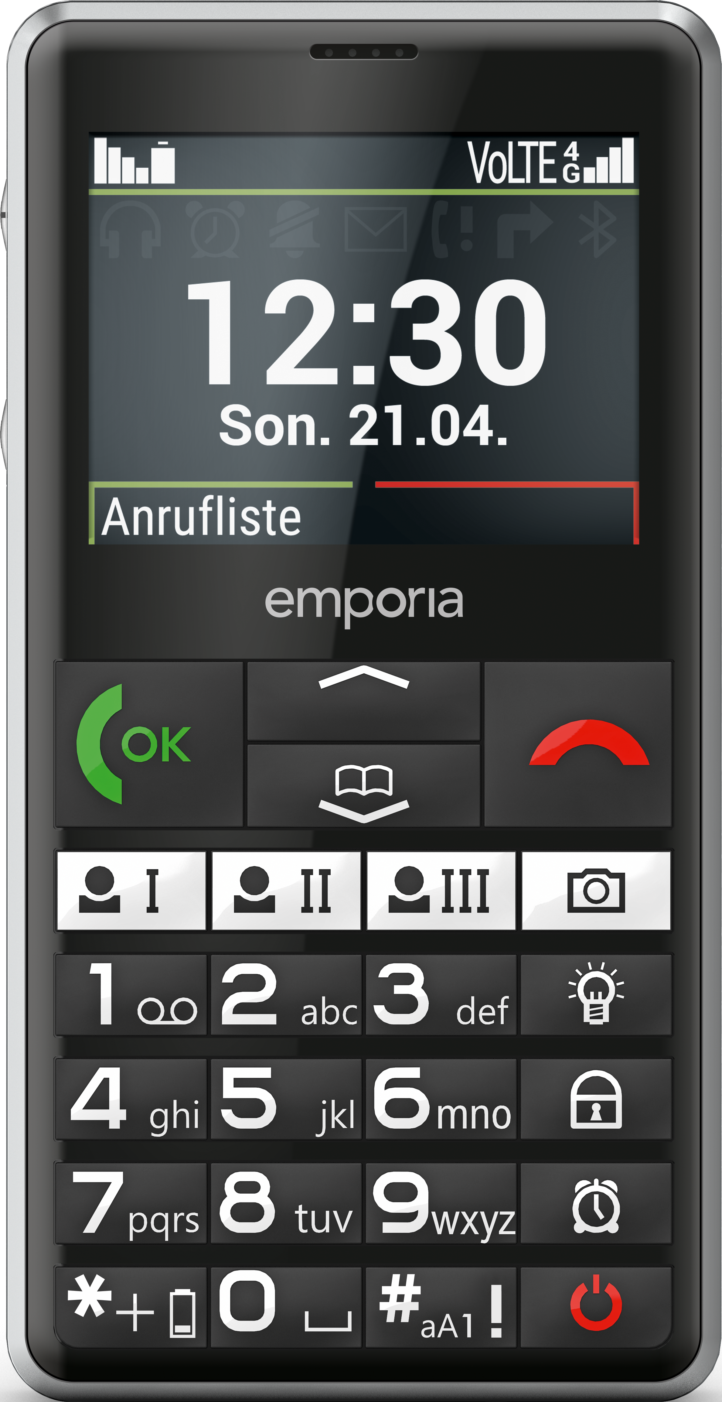 PURE-LTE, Schwarz - Modell 2025 Handy