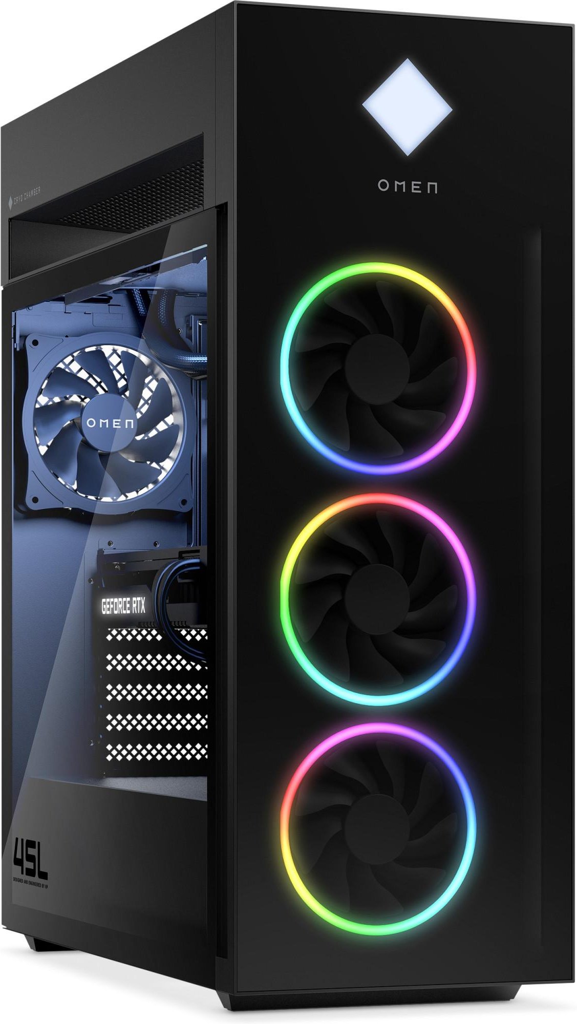 OMEN GT22-2004ng, Schwarz, Intel Core i7-14700K, 32 GB, 3 TB M.2 SSD, RTX 4080 SUPER