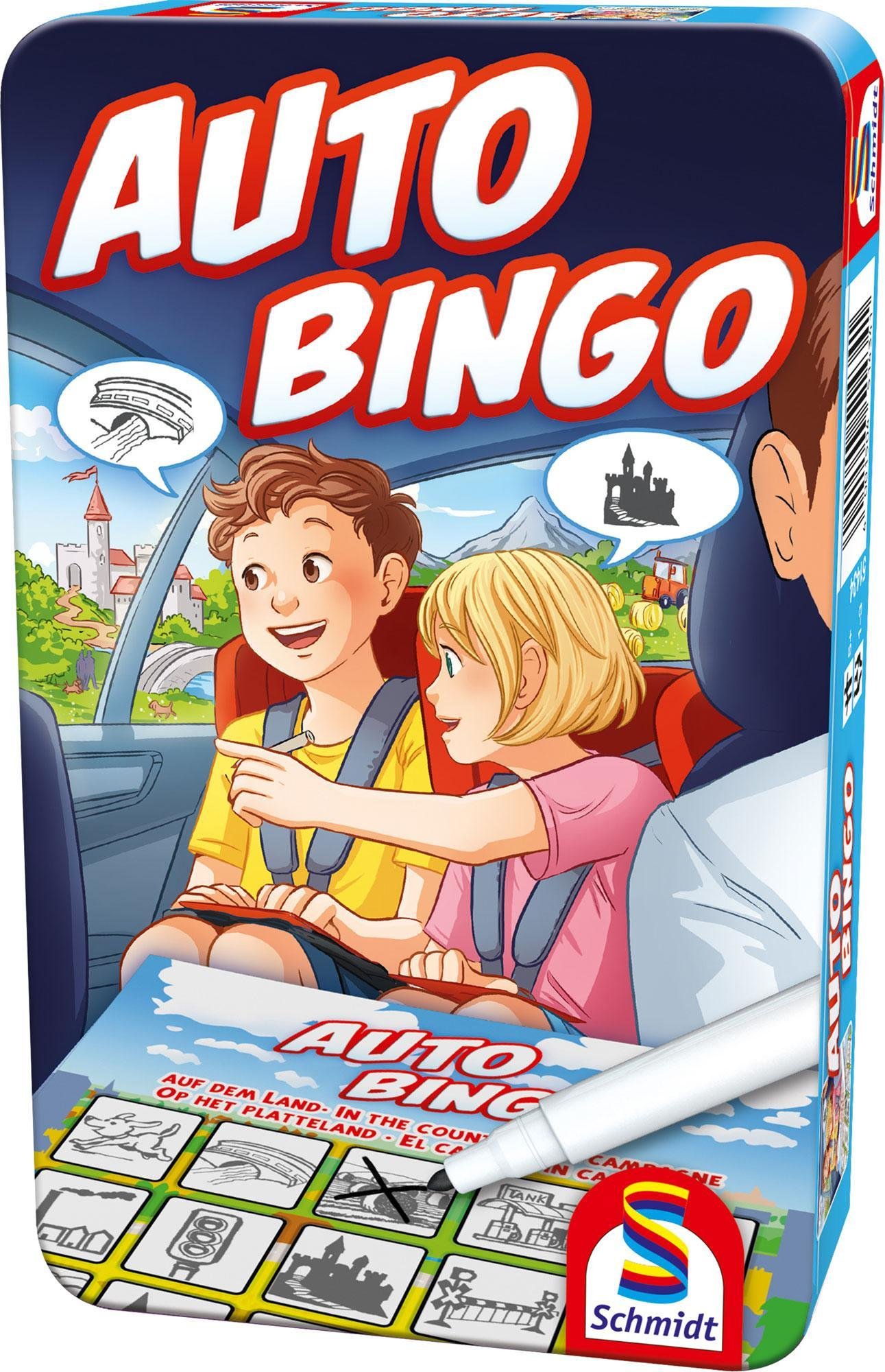 Auto Bingo Reisespiel