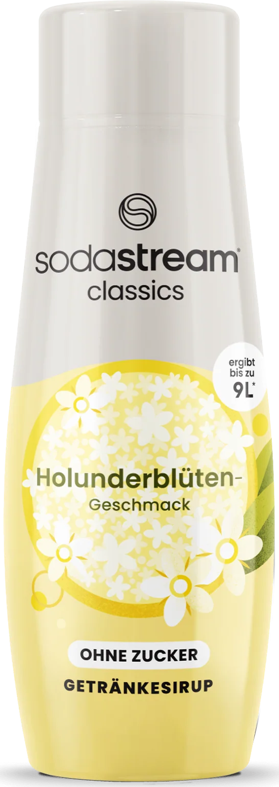 Holunderblüte ohne Zucker Sirup