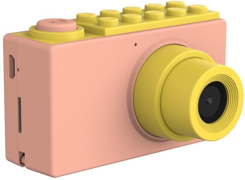 Camera 2 mit wasserdichtem Gehäuse, Pink Kompaktkamera