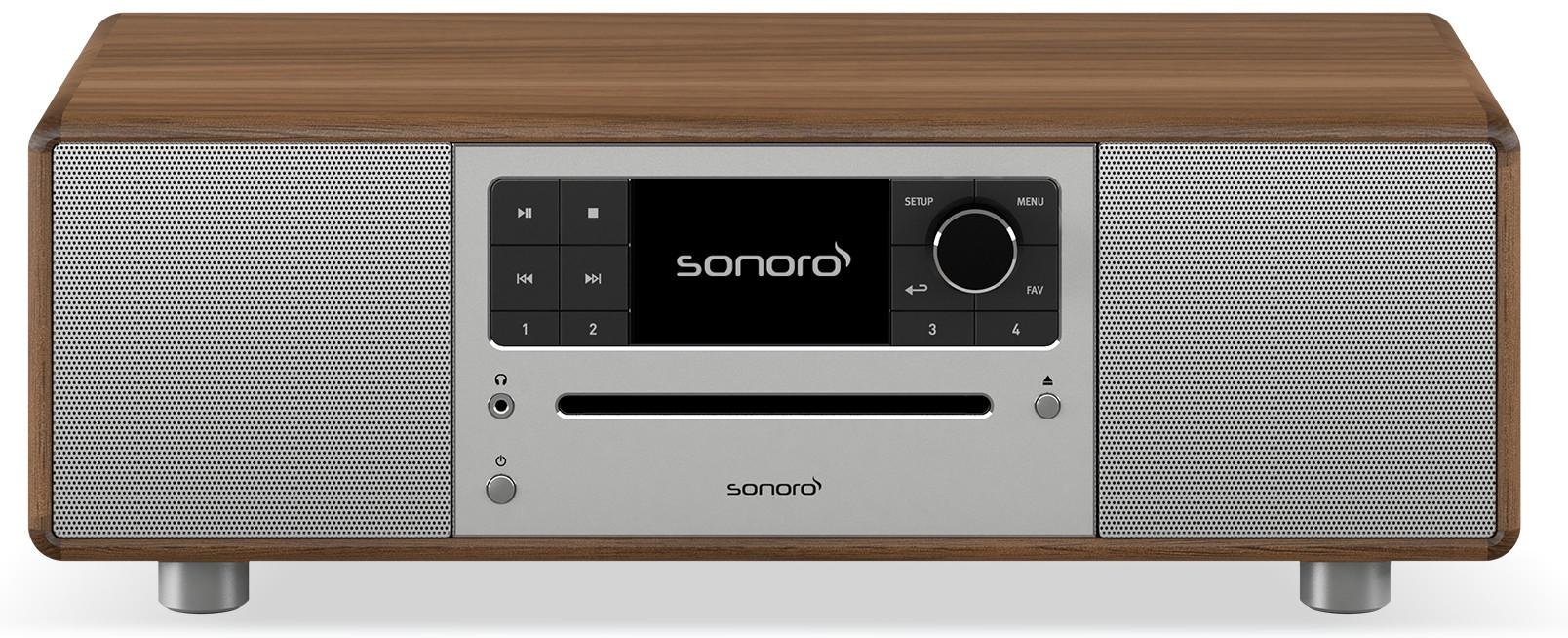 Thumbnail - Kompaktanlage PRESTIGE SO-3310-200-WA walnuss silber