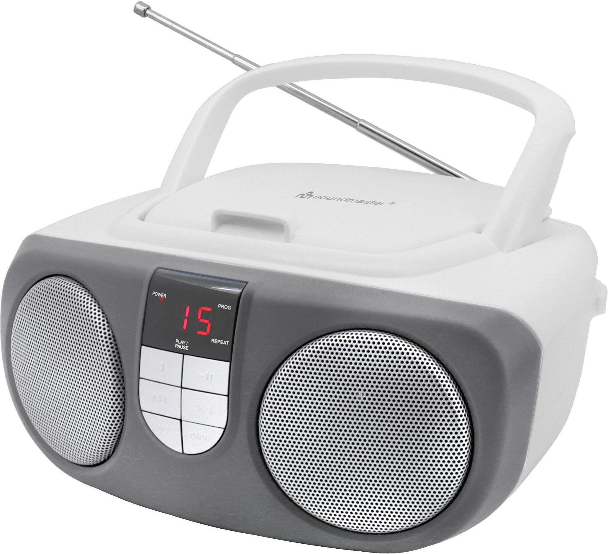 Thumbnail - SCD1400SW Weiß Radiorekorder mit CD-Spieler