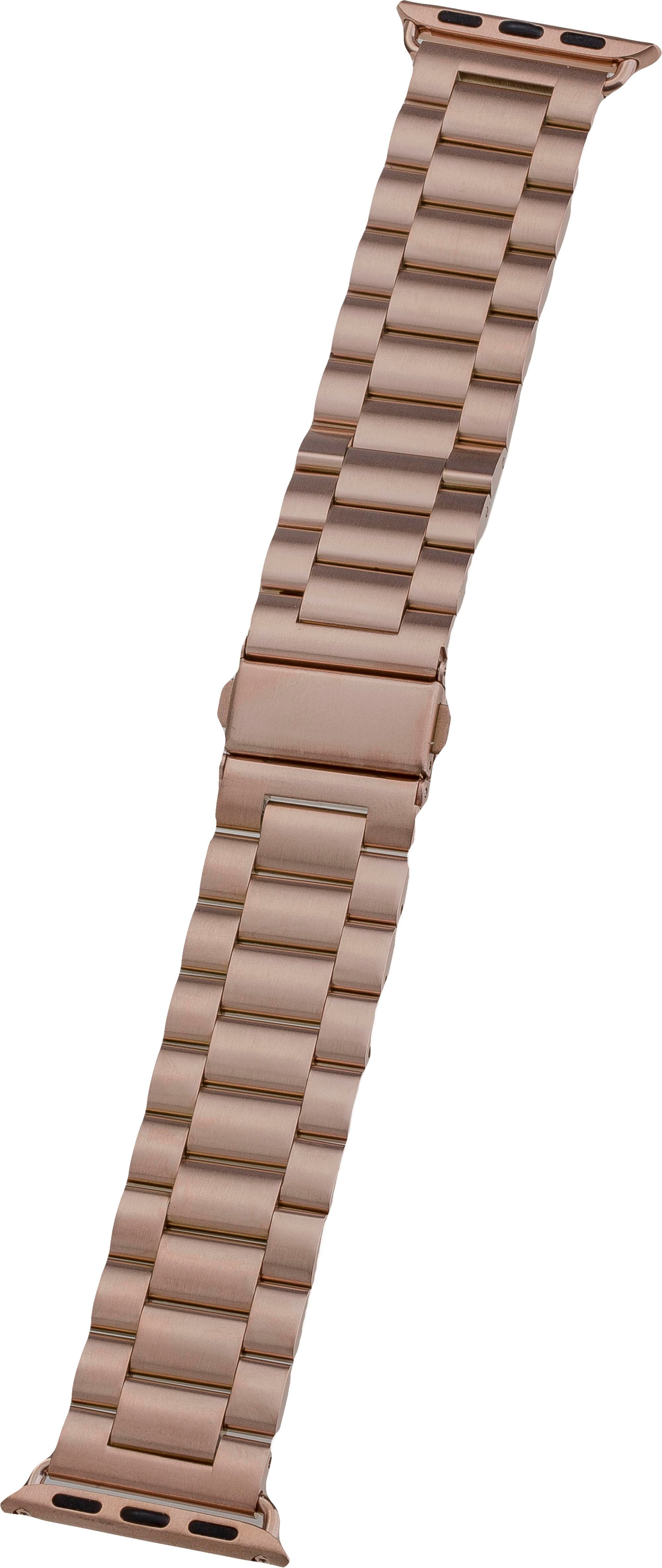 Watch Band für Apple Watch 41/40mm (Series 4-9), 38mm (Series 1-3) Stainless Rose Gold (17297)