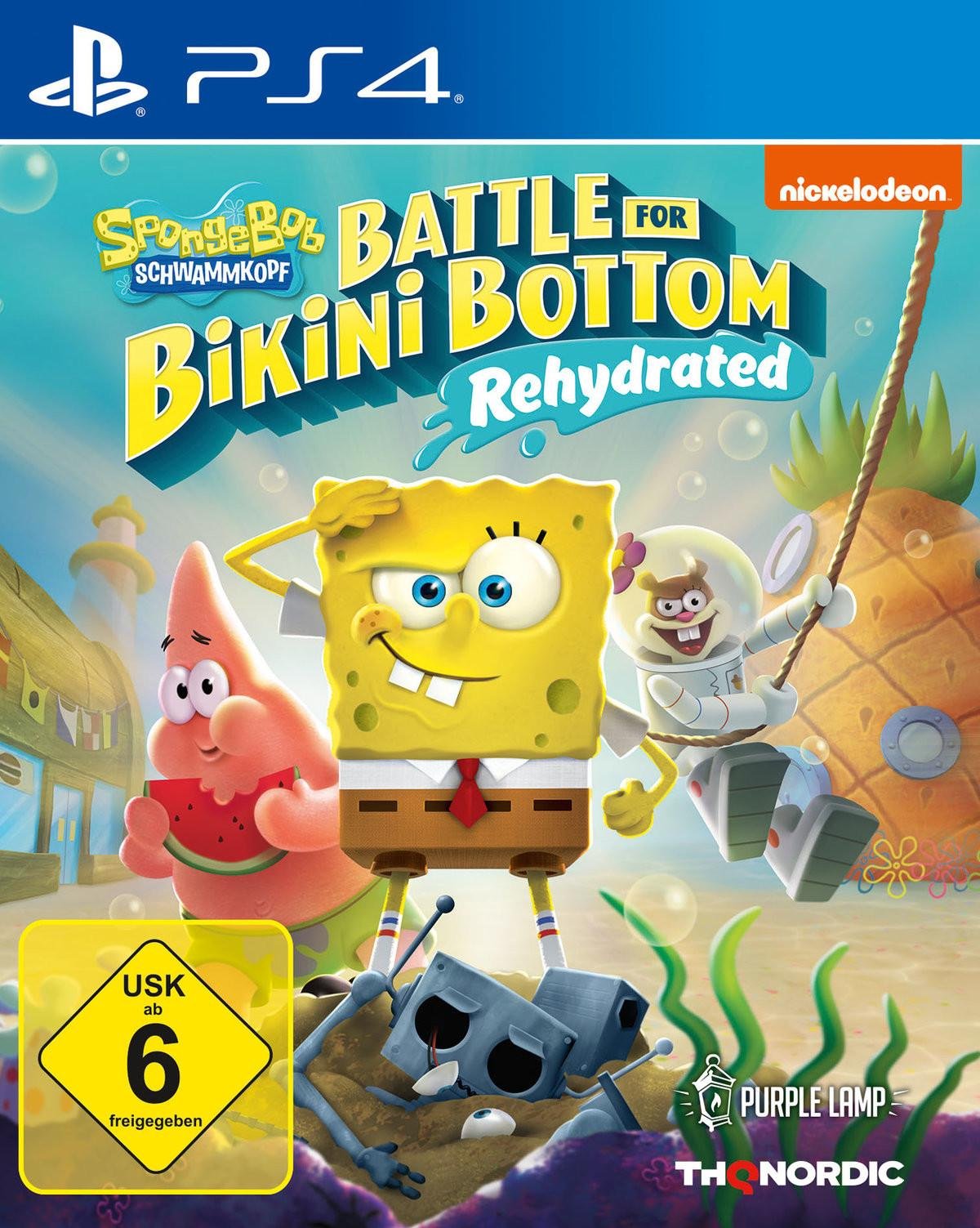 Spongebob SquarePants - Battle for Bikini Bottom Rehydrated PS4-Spiel