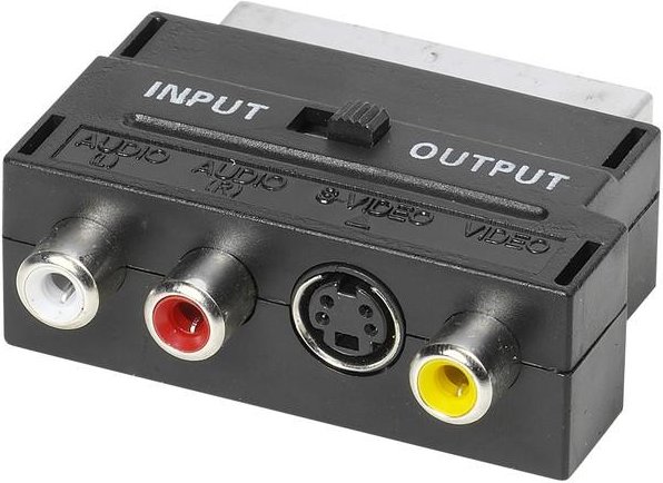S VHS Adapter Mini DIN / Scart (47048)
