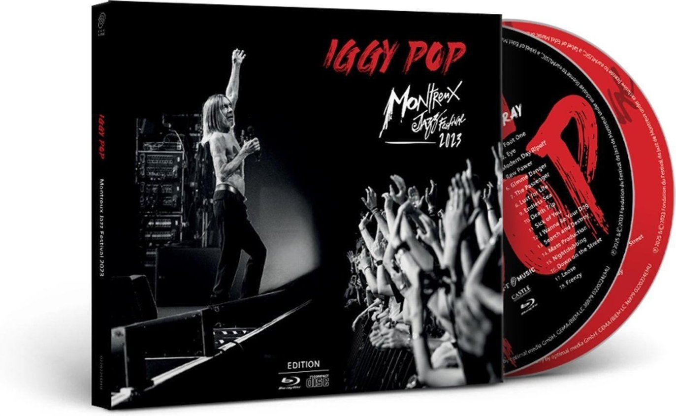CD Iggy Pop - Live at Montreux Jazz Festival 2023 (CD + BD)