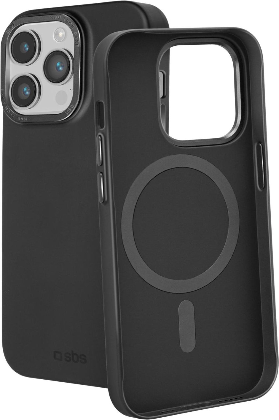 MagSafe-kompatibles Hartschalenetui aus Metall (TEMAGTECHIP1461PK) Handyhülle