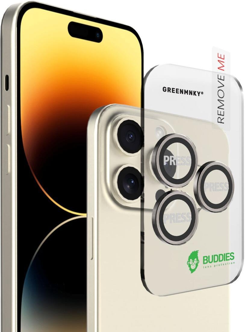 BUDDIES für iPhone 14 Pro/14 Pro Max, Gold