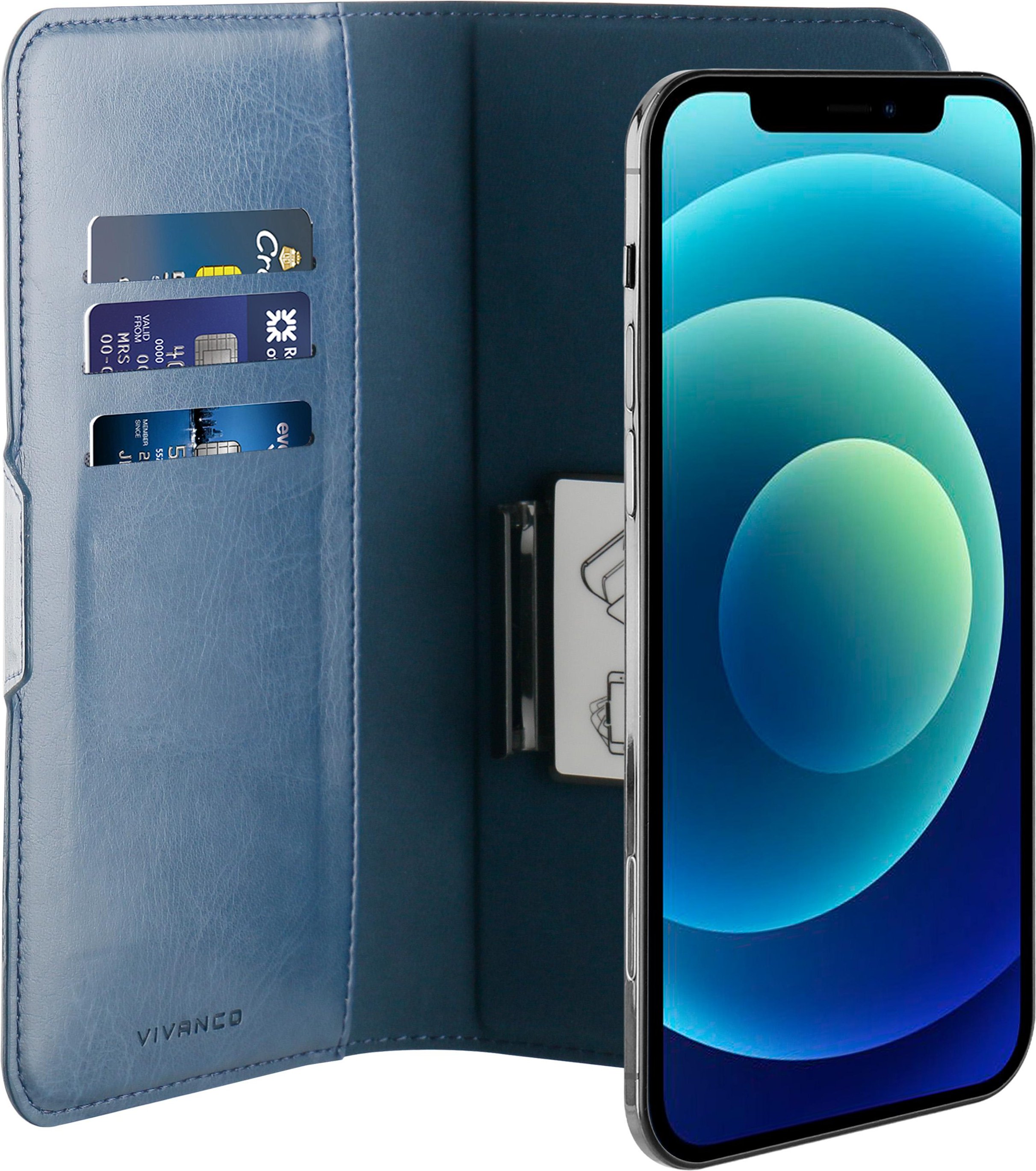 Universal Book Case Gr. L blau (62372) Handyhülle