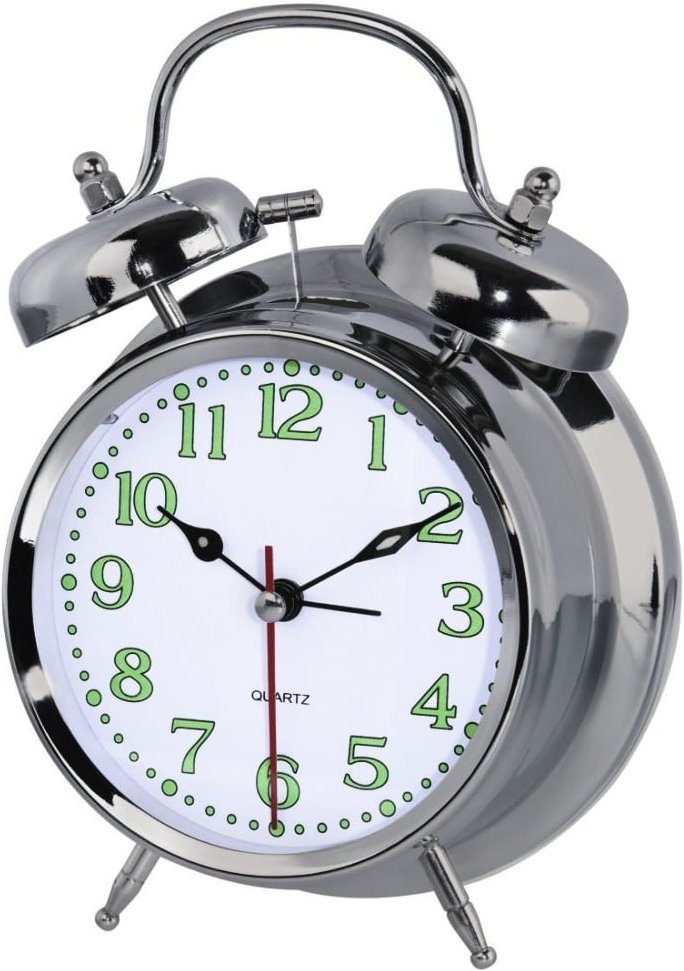 Wecker "Nostalgie", Silber (00186326)