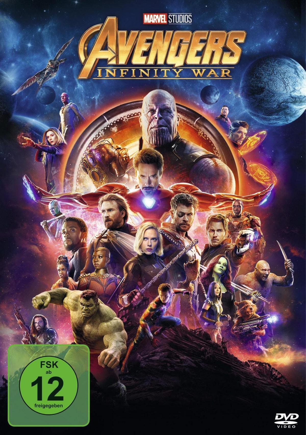 DVD Avengers: Infinity War